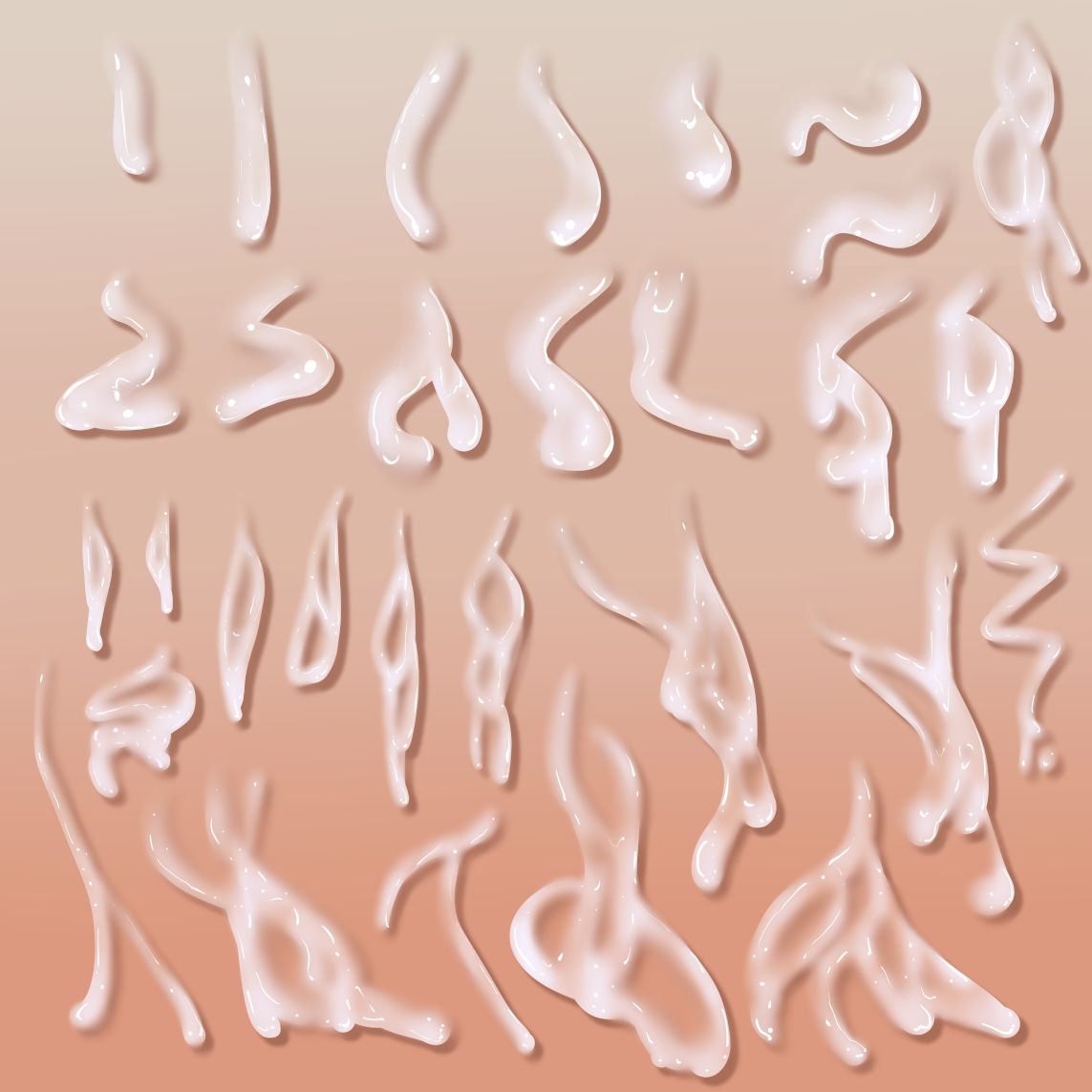 精液素材6 画像1