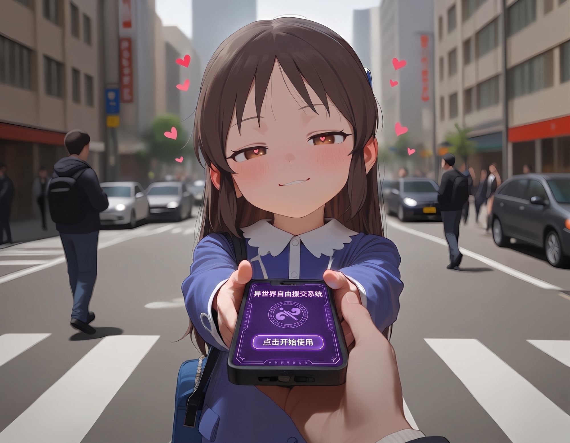 【異世界スマホ召喚】ロリ化した少女たちを呼び出して、足コキ＆本番の極上ご奉仕ハーレム！