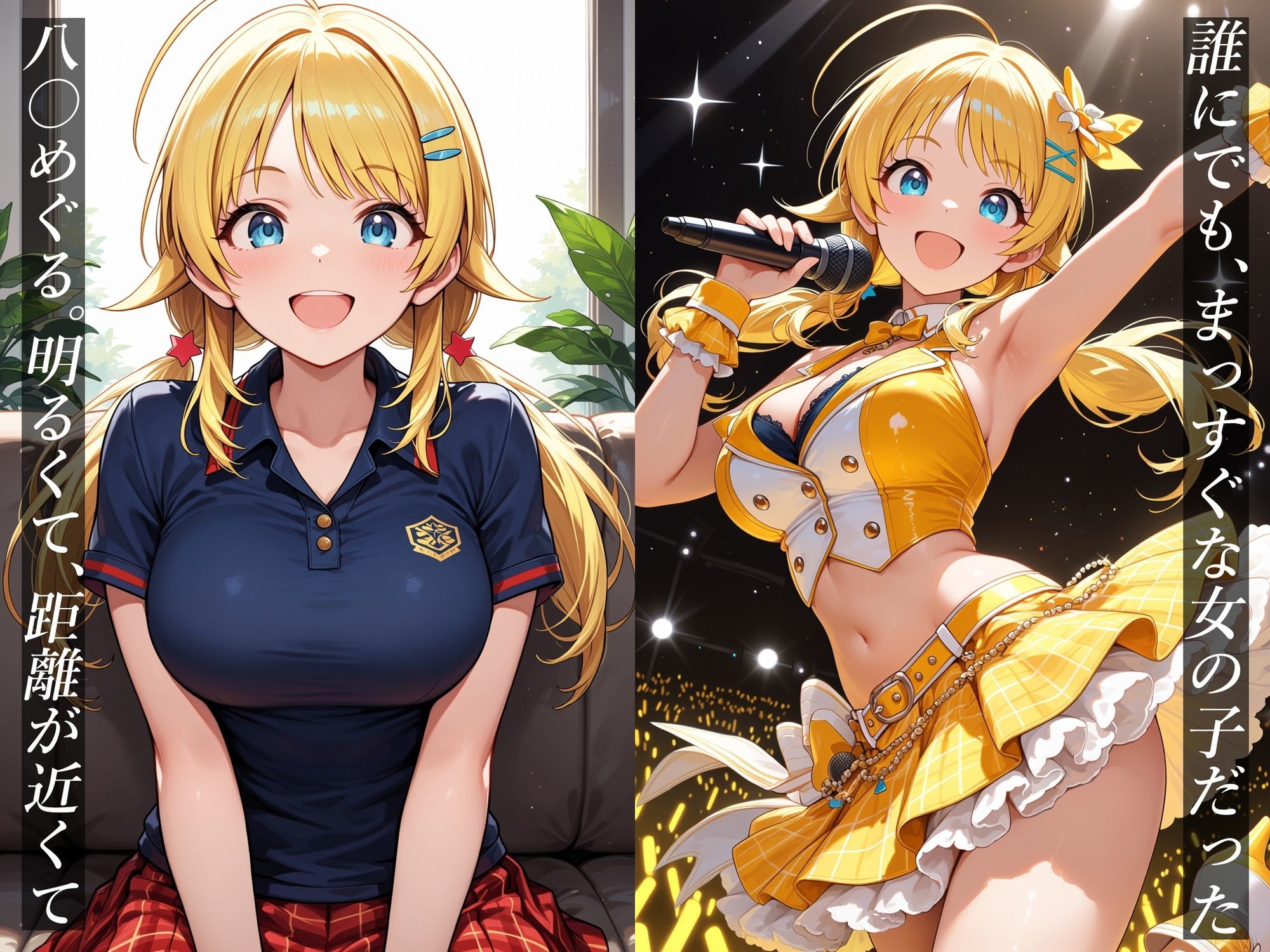イケナイ関係 〜天真爛漫な爆乳アイドル 八〇めぐるが自ら捧げ中出し漬けになるまで〜 サンプル画像 1