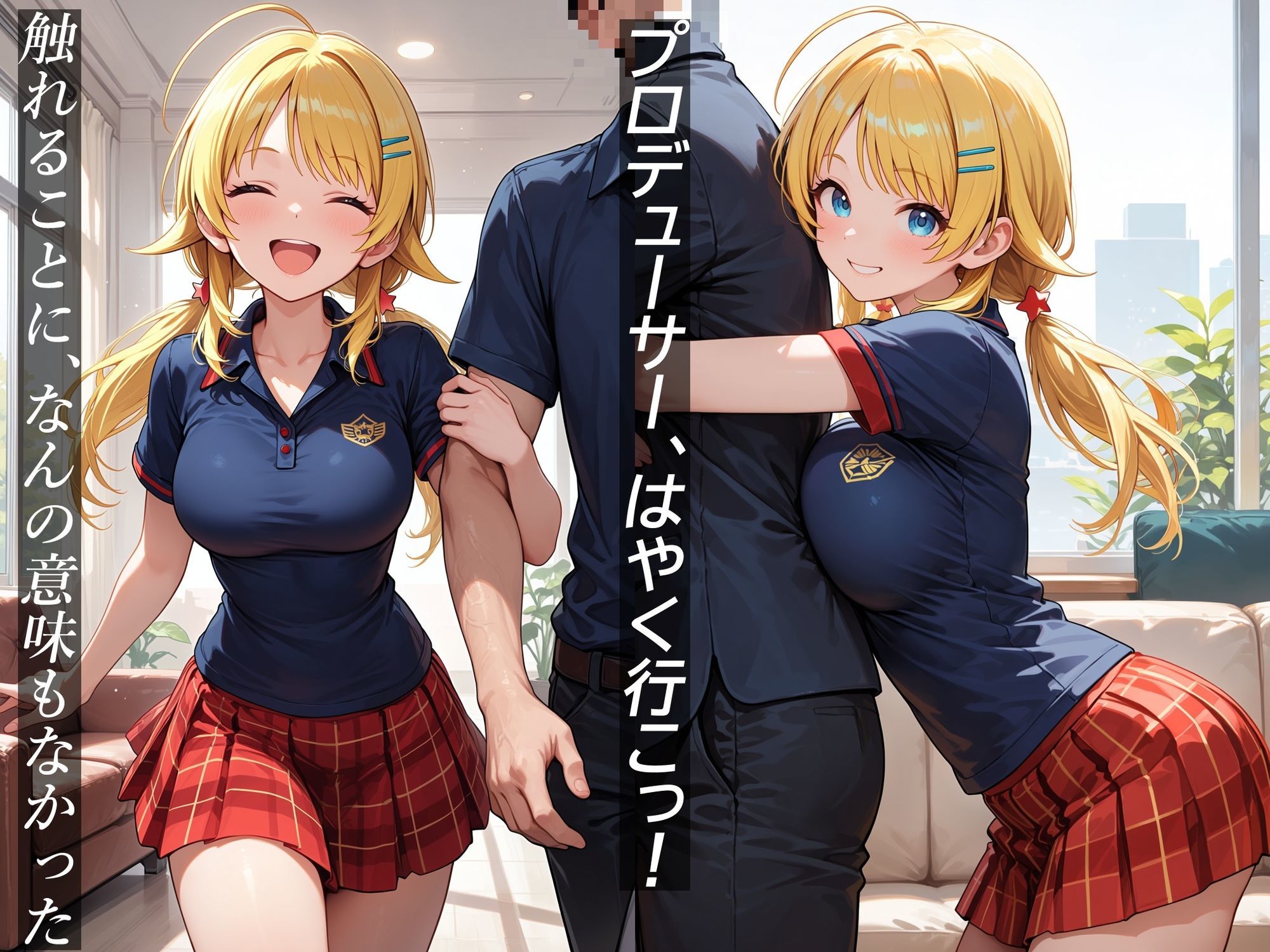 イケナイ関係 〜天真爛漫な爆乳アイドル 八〇めぐるが自ら捧げ中出し漬けになるまで〜 2枚目