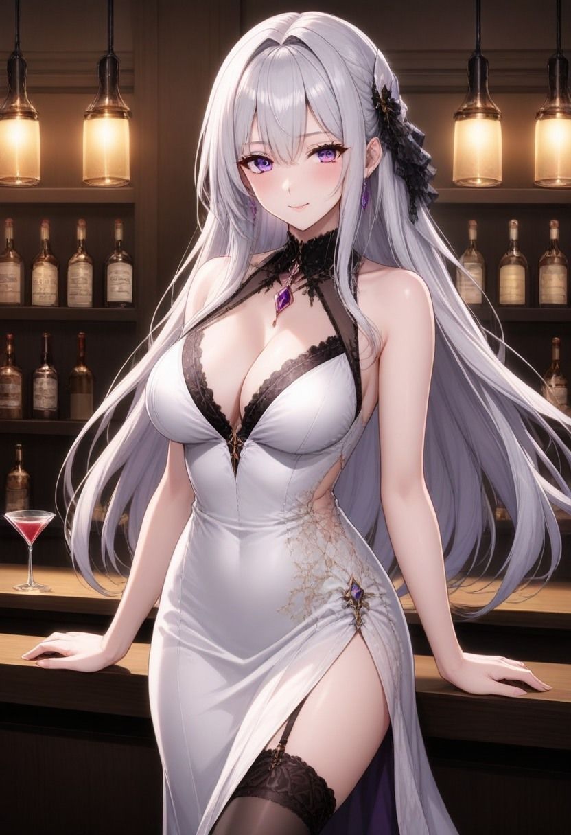 【AI生成】銀月のセレナ 300 Illustrations Collection 画像1