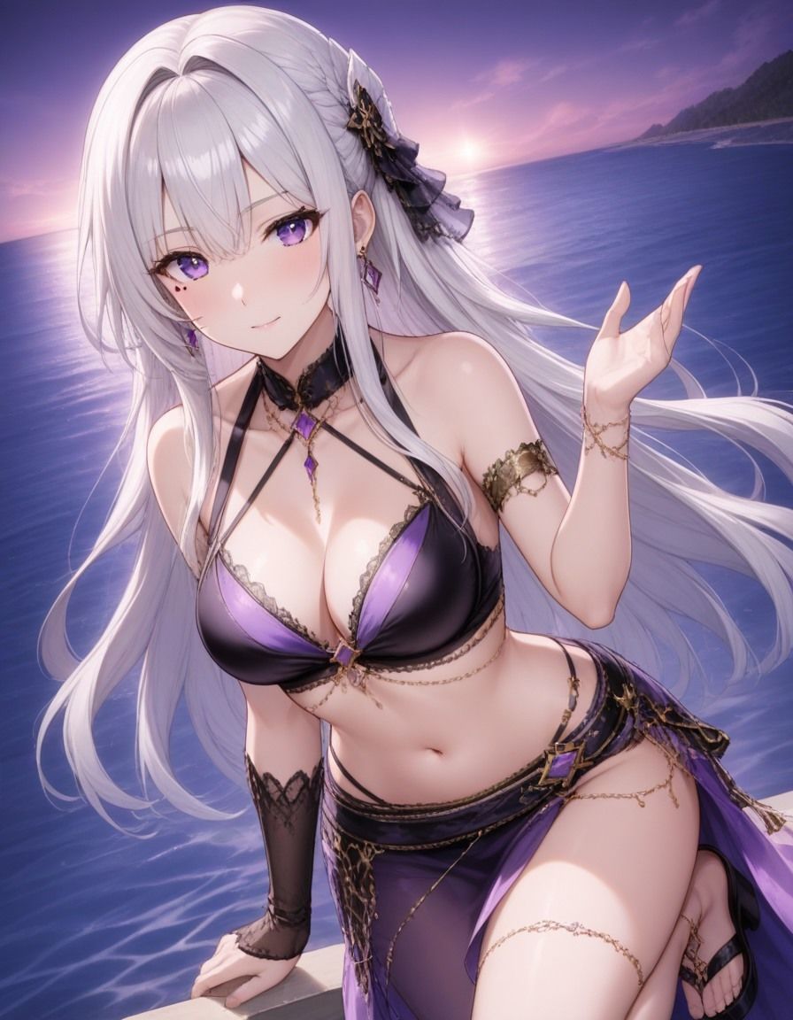【AI生成】銀月のセレナ 300 Illustrations Collection 画像5