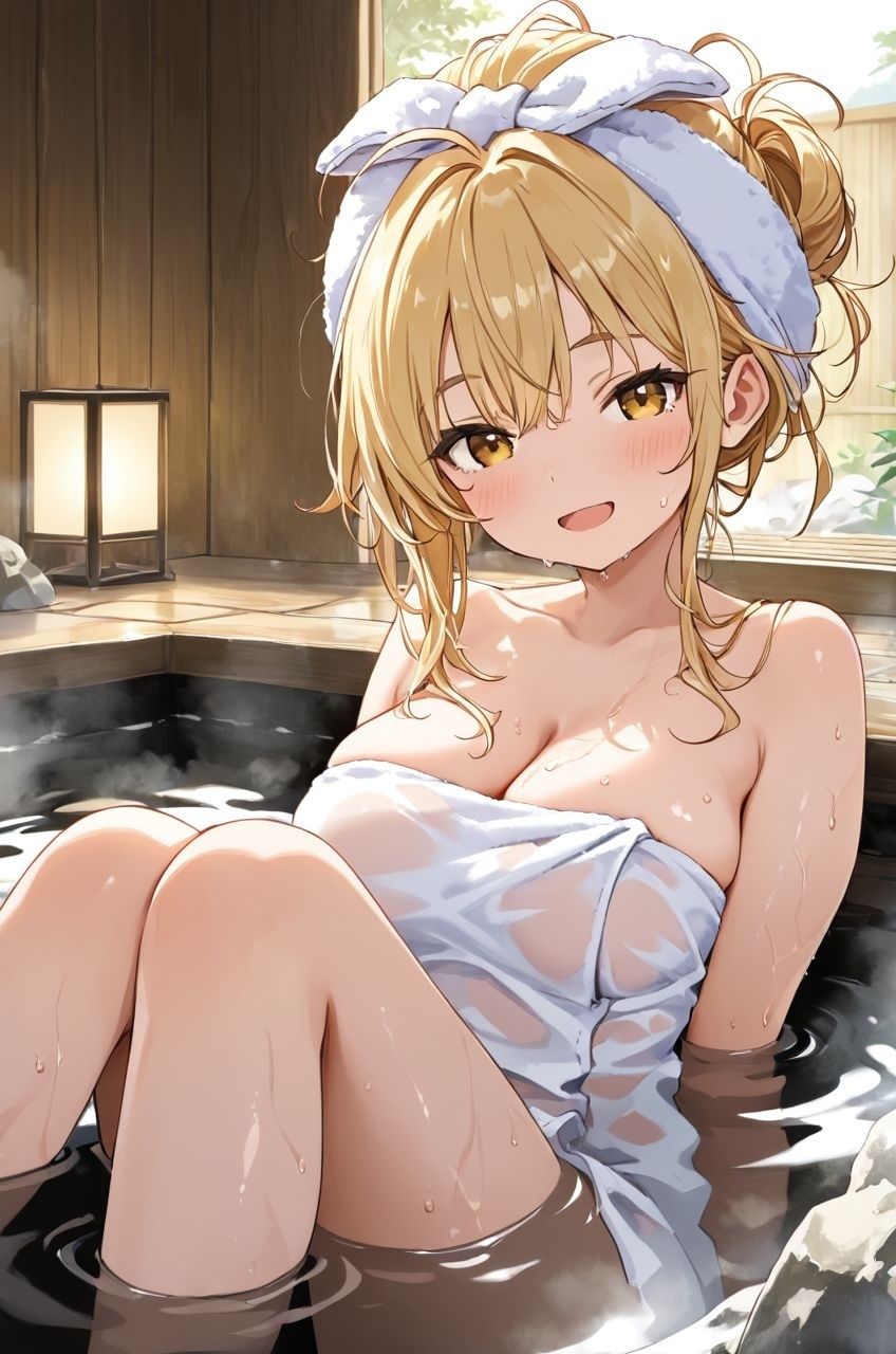 エロゲー好きな金髪ギャルちゃんとのえっちなご奉仕タイム 混浴編 画像6