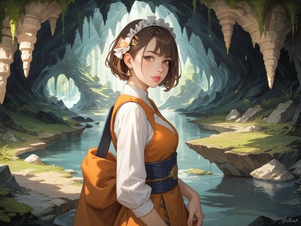 図書室プレイと学校プールプレイと工場で働く美女と鍾乳洞散策美女 画像7