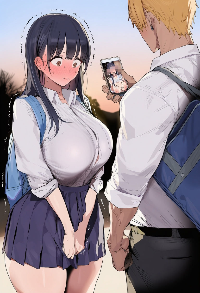 僕の知らない彼女のヤバイ顔 画像2