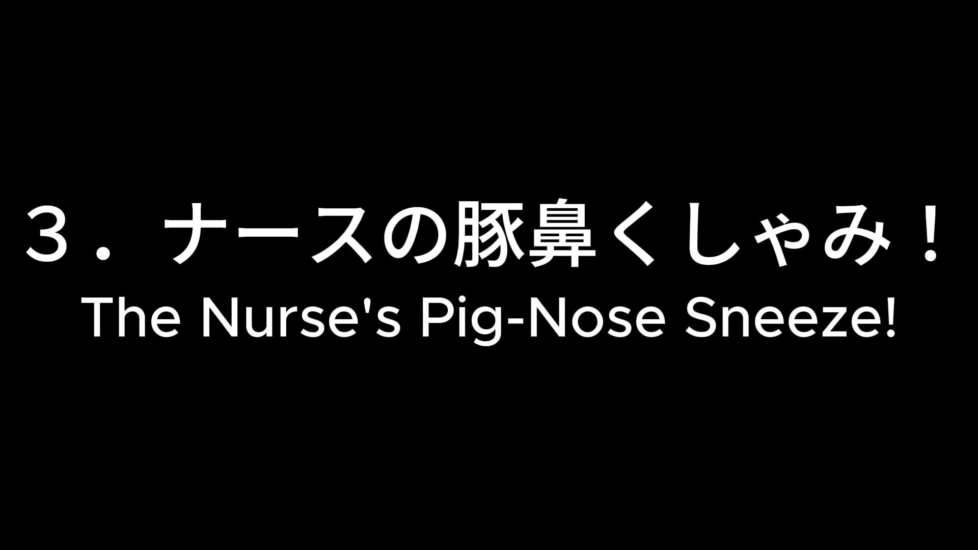 豚鼻くしゃみコレクション！（MP4アニメ） / Pig Nose Sneeze Collection！ （MP4 Anime） 画像7