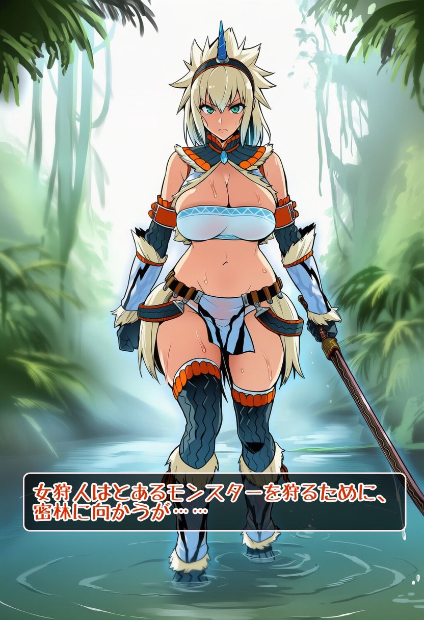 奇怪竜のツガイとなる女狩人1