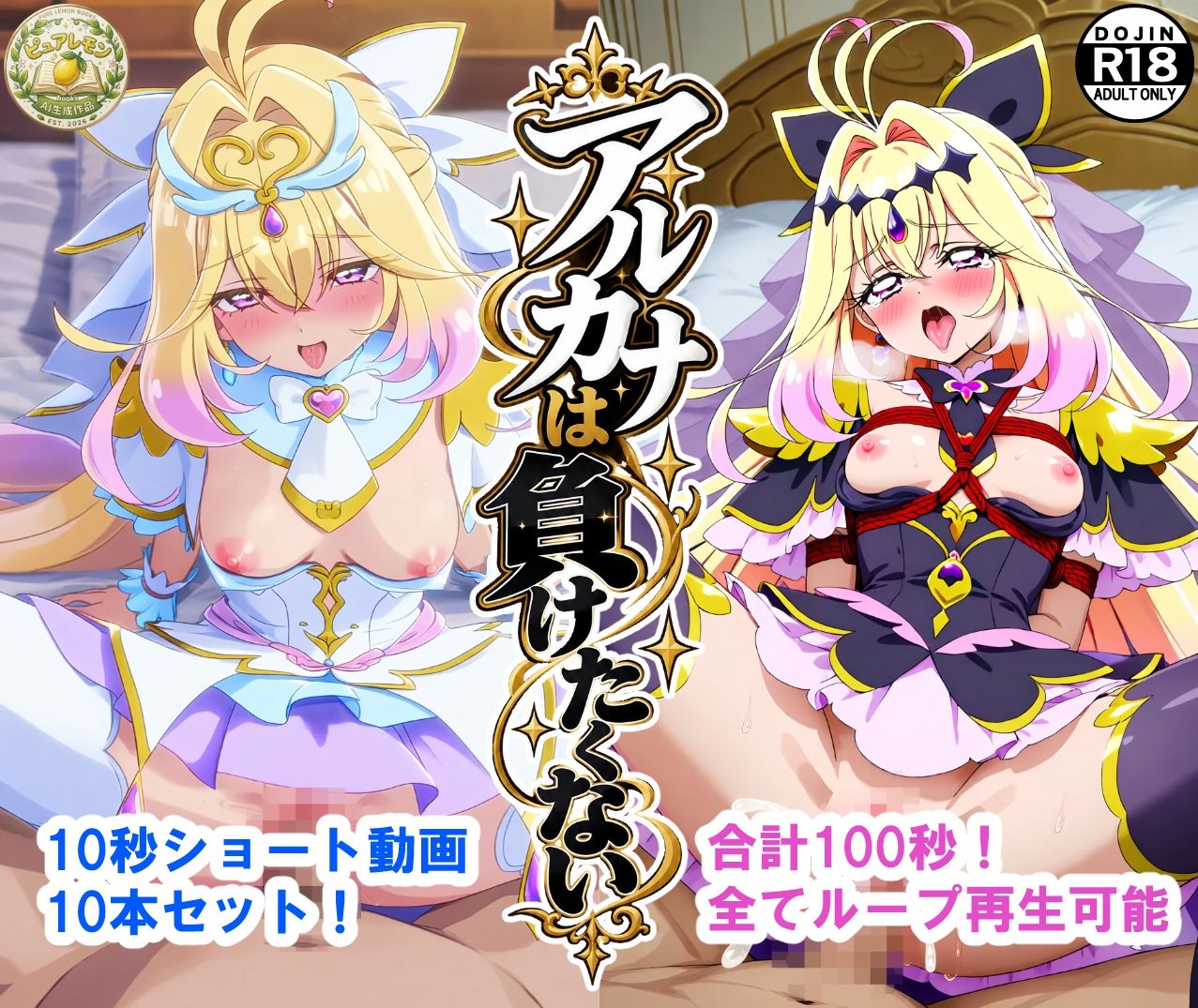 「アルカナは負けたくない」ショート動画10本セット！ 画像1