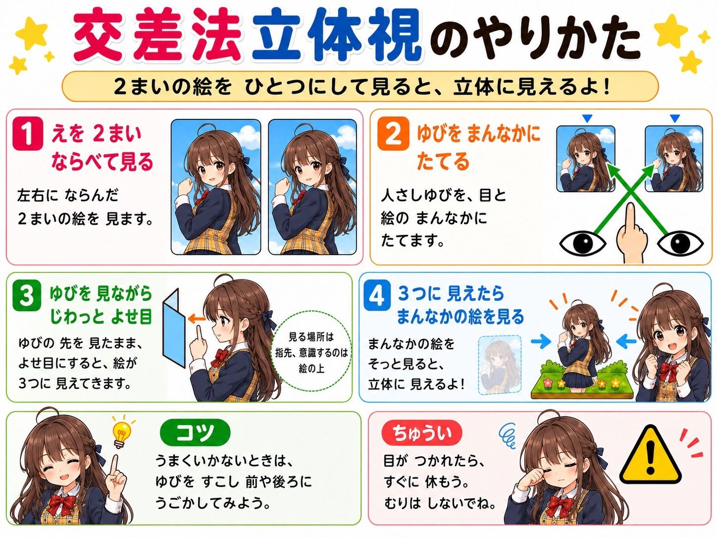 飛び出すおっぱい立体視! Vol.2 シ○タープリ○セス風 画像6