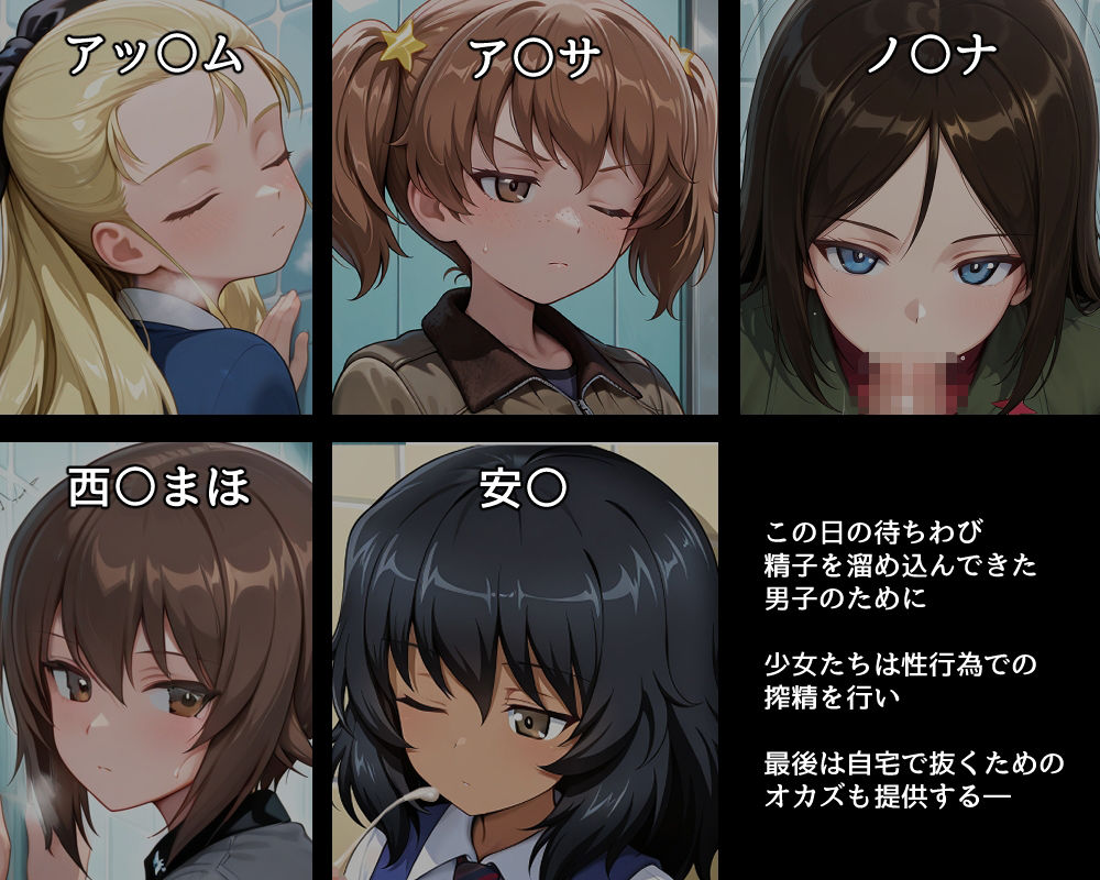 ハメパン〇ァー 〜無表情で事務的搾精編〜の作品画像 2