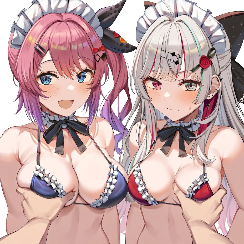 に〇さんじIdi〇sメイドビキニCG集 画像1