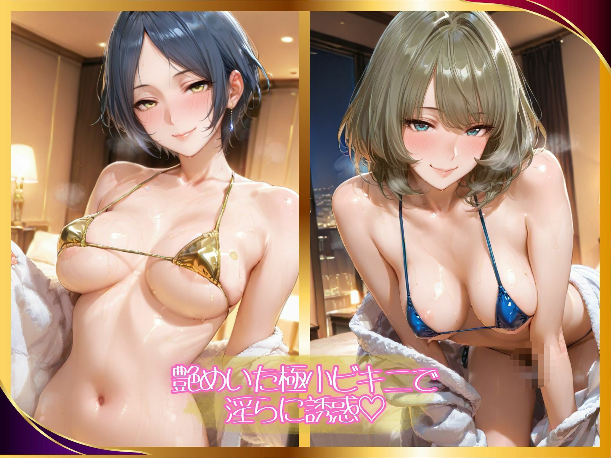 【エロ漫画】【高級風俗嬢】濃厚ご奉仕 〜アイ●ルマ●ターシンデ●ラガー●ズ 速● 奏&高● 楓〜4
