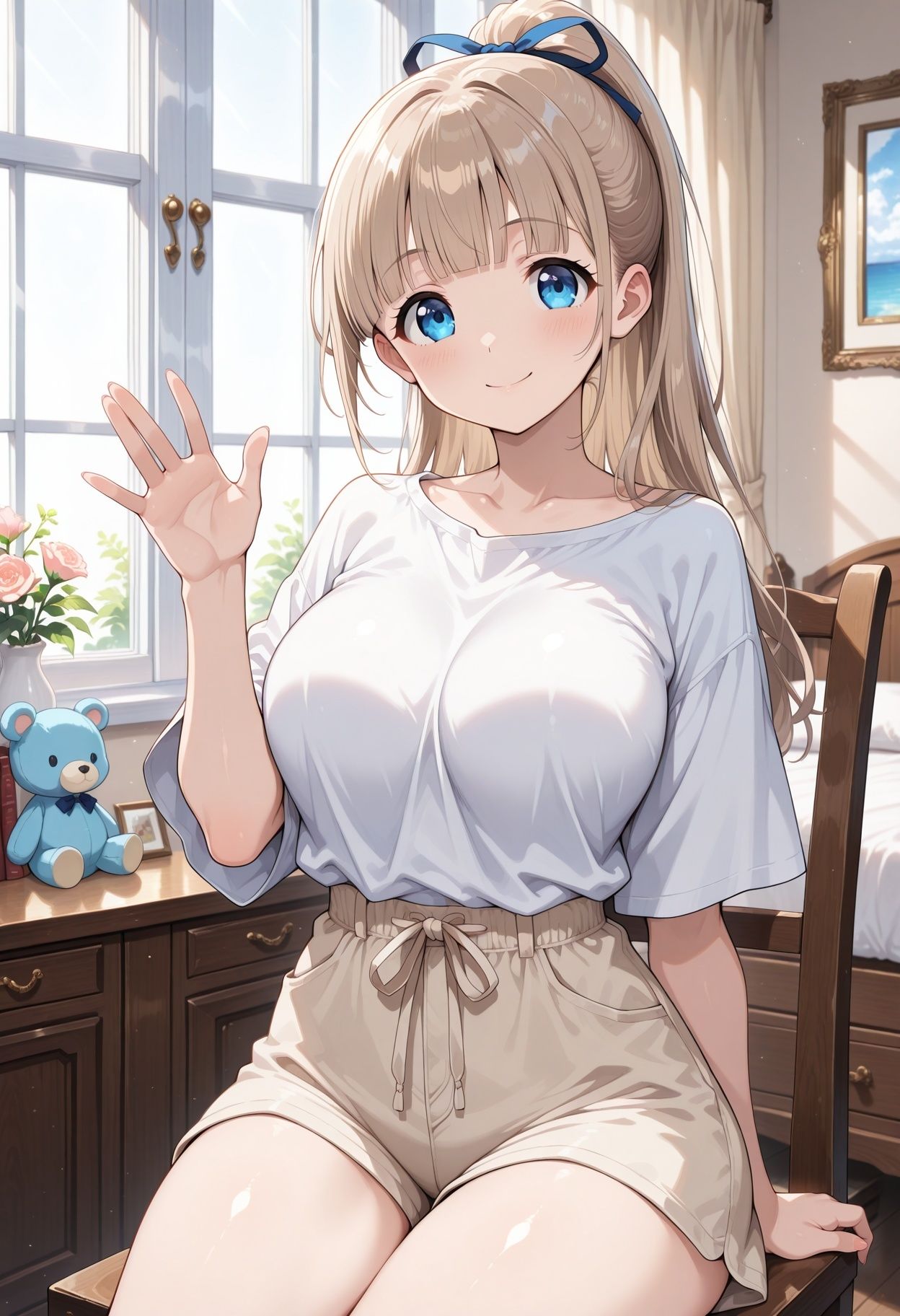 【AI CG集】家庭教師の日、教え子の部屋で〜5人の教え子の場合〜 画像2