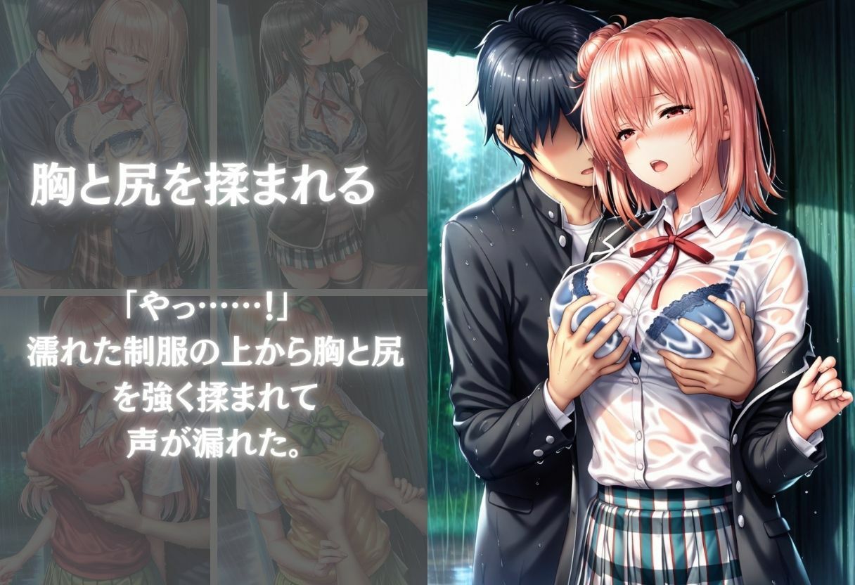 雨宿りの濡れ透け制服美少女を自宅で犯した話〜Vol.2〜5