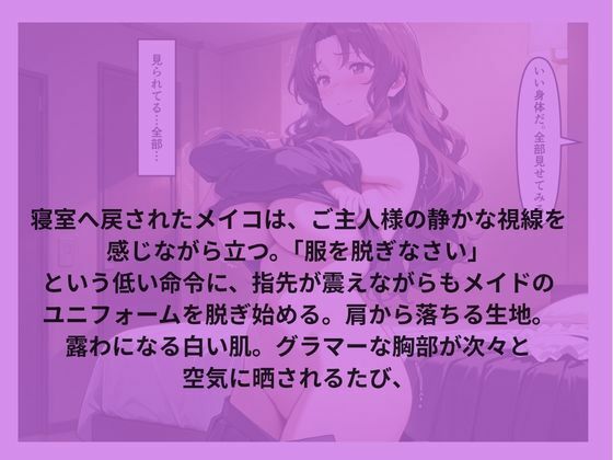 巨乳メイドがご主人の無茶ぶりで濃密な関係になった話 画像5