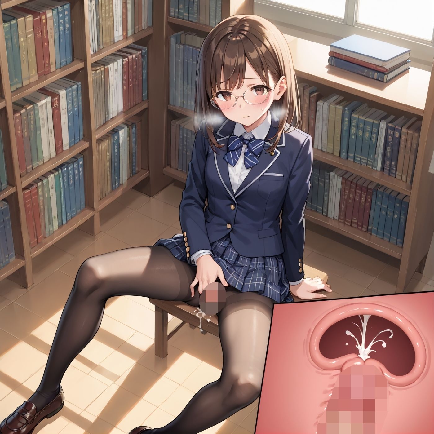学園性活！図書委員と官能的な秘め事9【メガネ美少女の厳選CG209枚収録】4