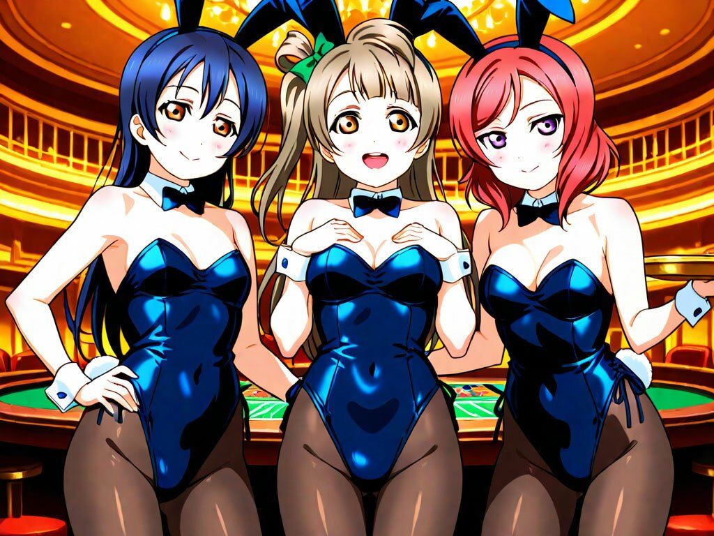 海未＆真姫＆ことりバニーエッチの作品画像 4