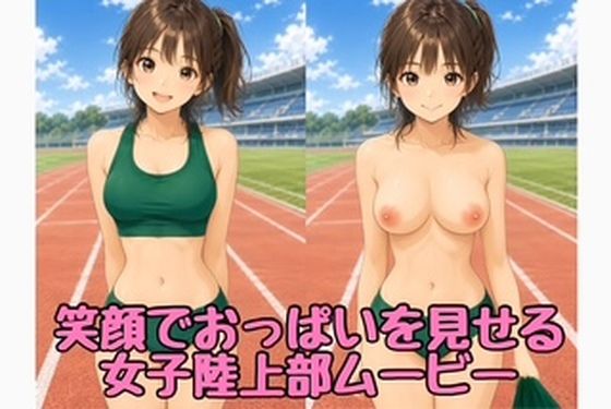 ユニを脱いでおっぱいを見せてくれる女子陸上部員動画 画像1