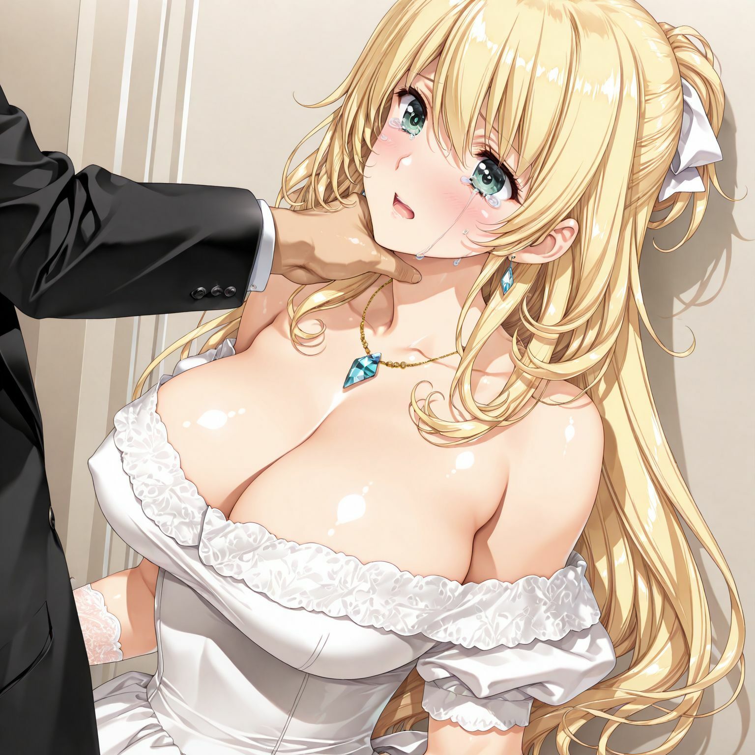 犯●れた金髪女性