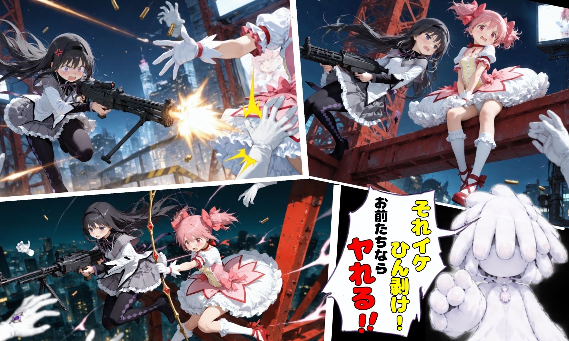 悪い手VSまどか＆ほむらの作品画像 3