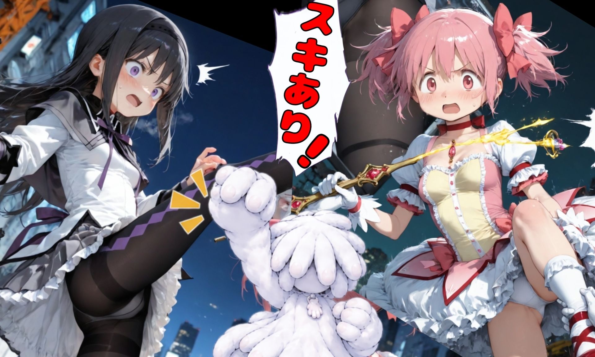 悪い手VSまどか＆ほむらの作品画像 4