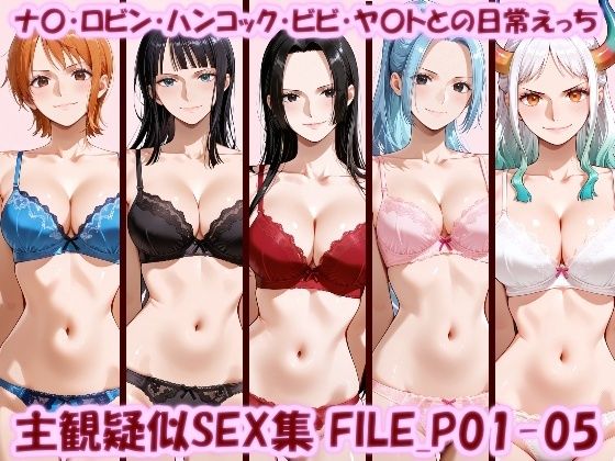 主観疑似SEX集 FILE_P01-05 ナ〇・ロビン・ハンコック・ビビ・ヤ〇トとの日常えっち【美乳淫】