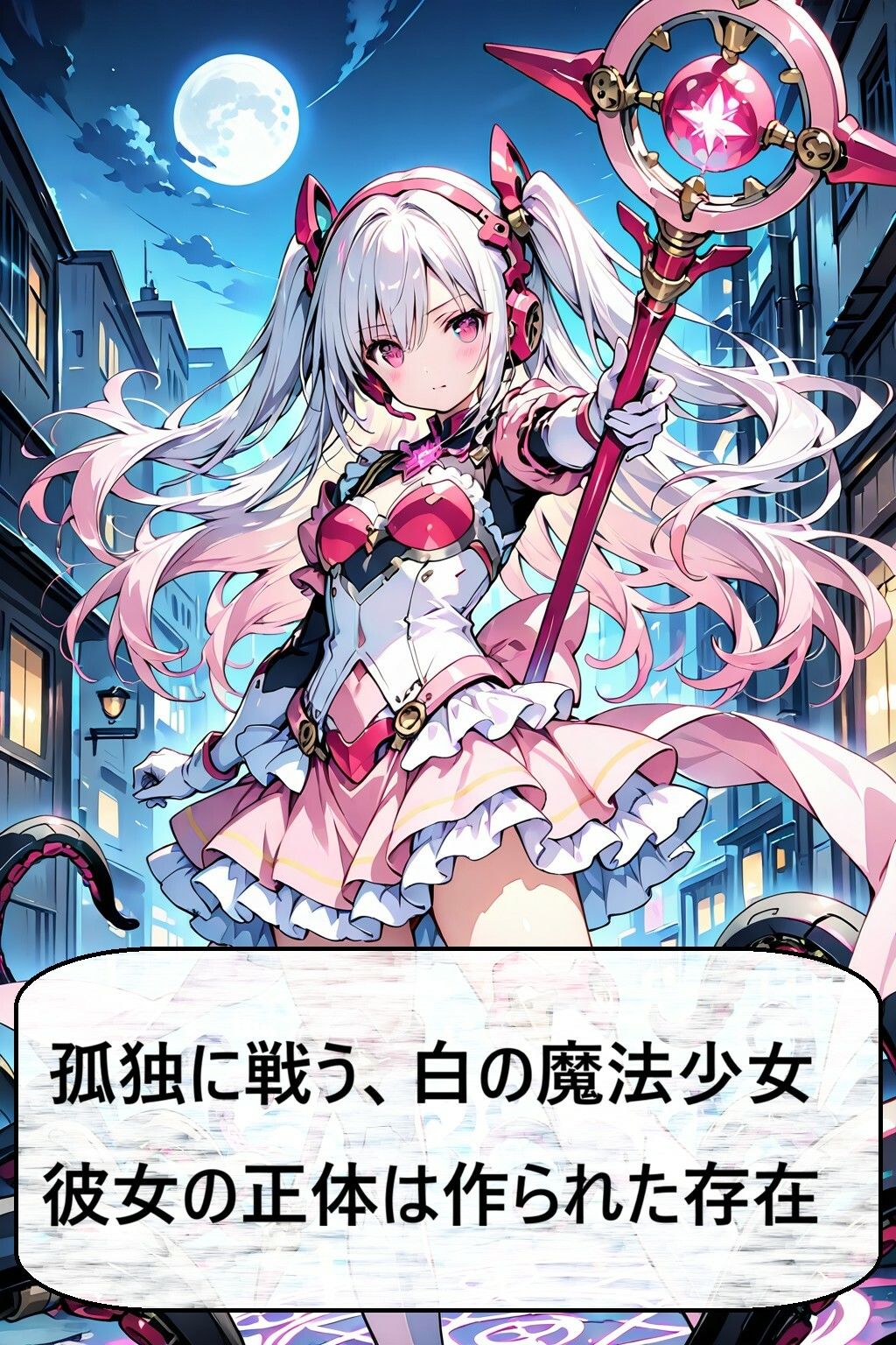 銀髪メカ魔法少女、悪に堕ちる ―孤独な戦いの果てに― サンプル画像 1