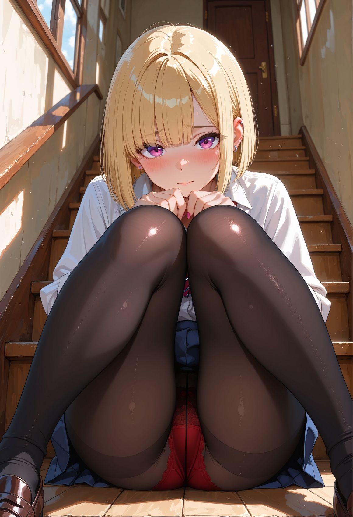 視界、パンスト、彼女。 画像7