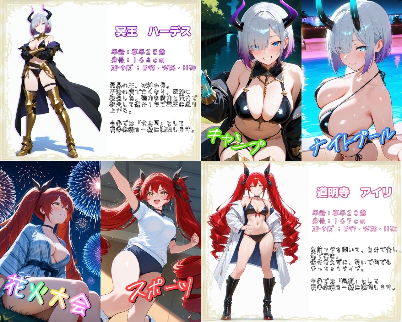 ［ゴウェザフざえもんR］夏夢休華〜死神たちのオフシーズン〜 画像3