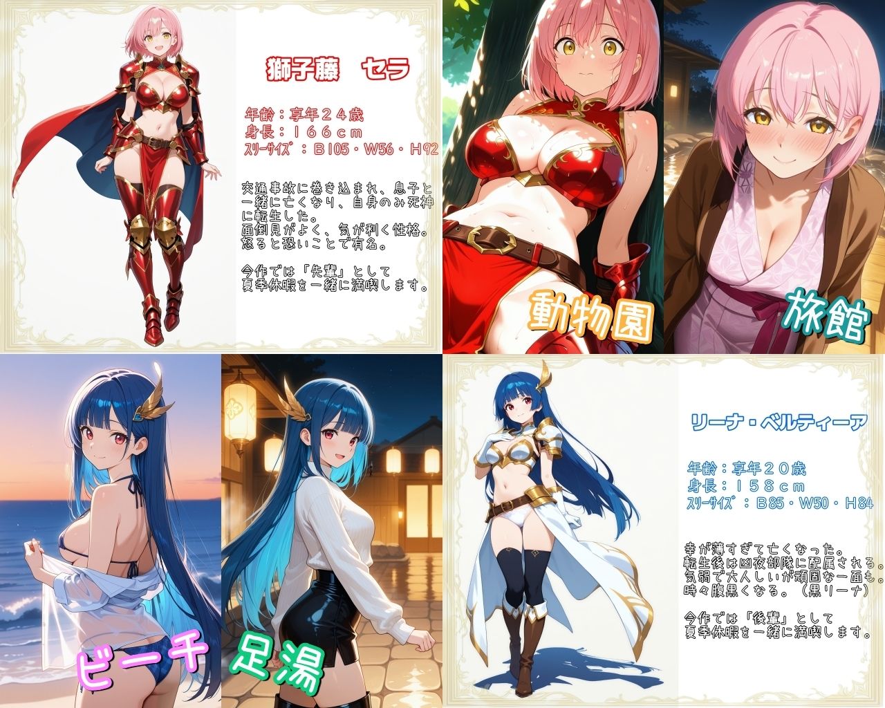 ［ゴウェザフざえもんR］夏夢休華〜死神たちのオフシーズン〜 画像4