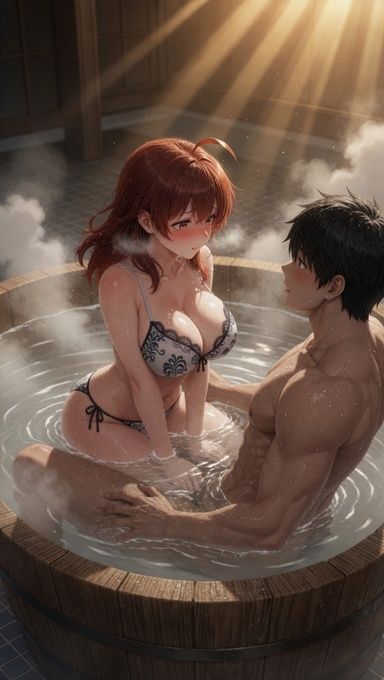 2.5次元スケベ美女豪華3本セット。湯けむり温泉×POV視点SEX。 画像3