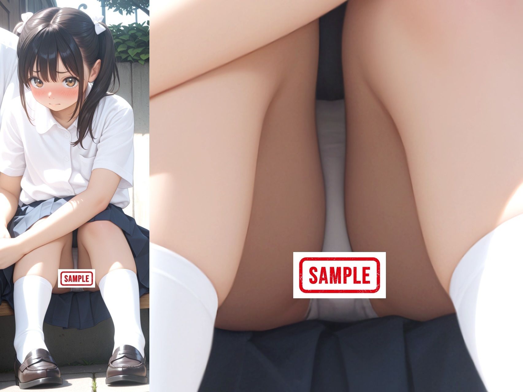JK・J○すわり&しゃがみパンチラ 2 画像7