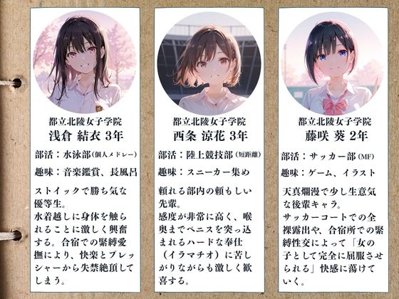 顧問の俺だけが知ってる…布団の中の彼女たち ー合宿中の淫乱指導 画像3