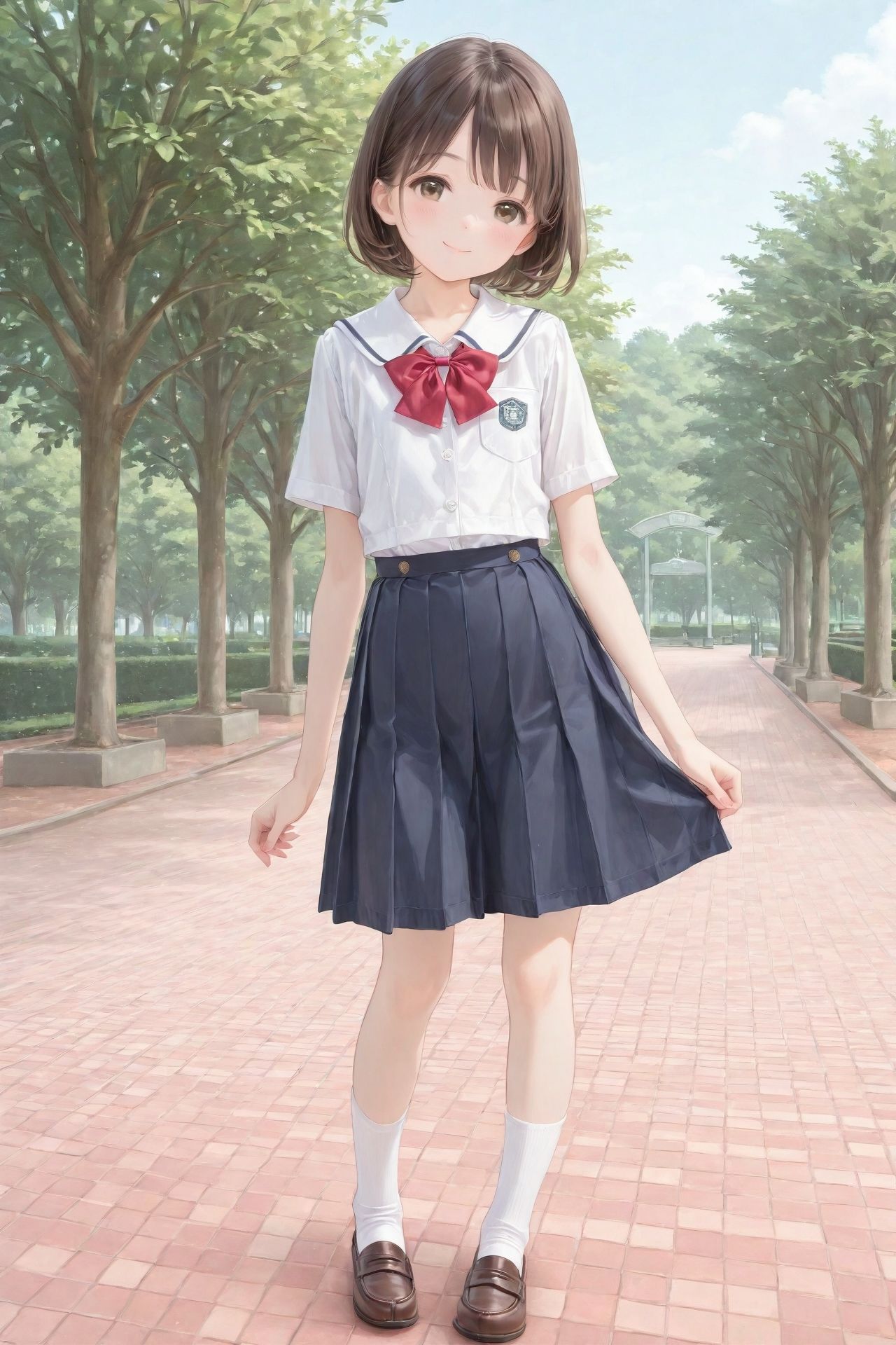 つるぺた女子校生放課後さんぽ 画像1