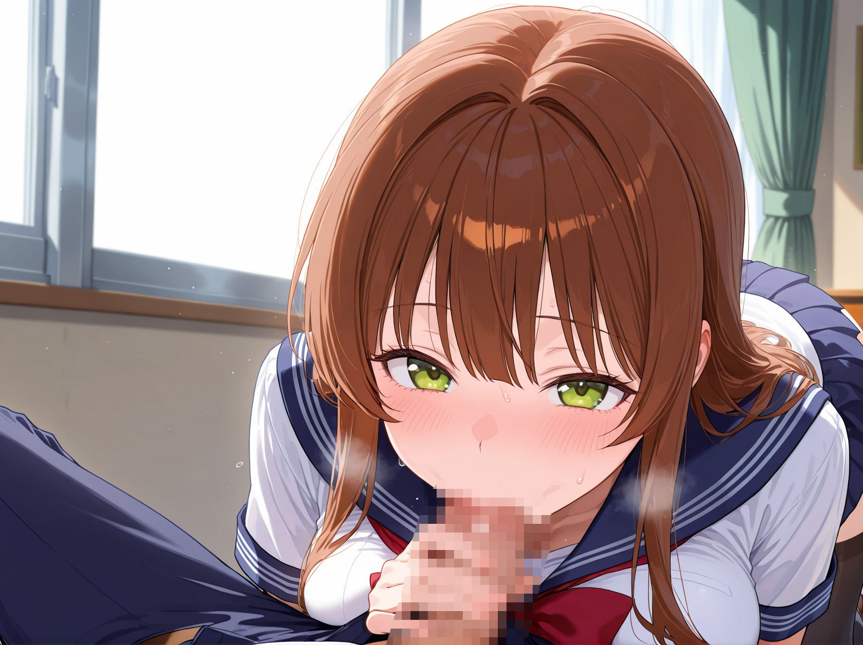 【大特価】清楚系JKの淫らな放課後 〜優しく誘われる種付けSEX〜 7枚目