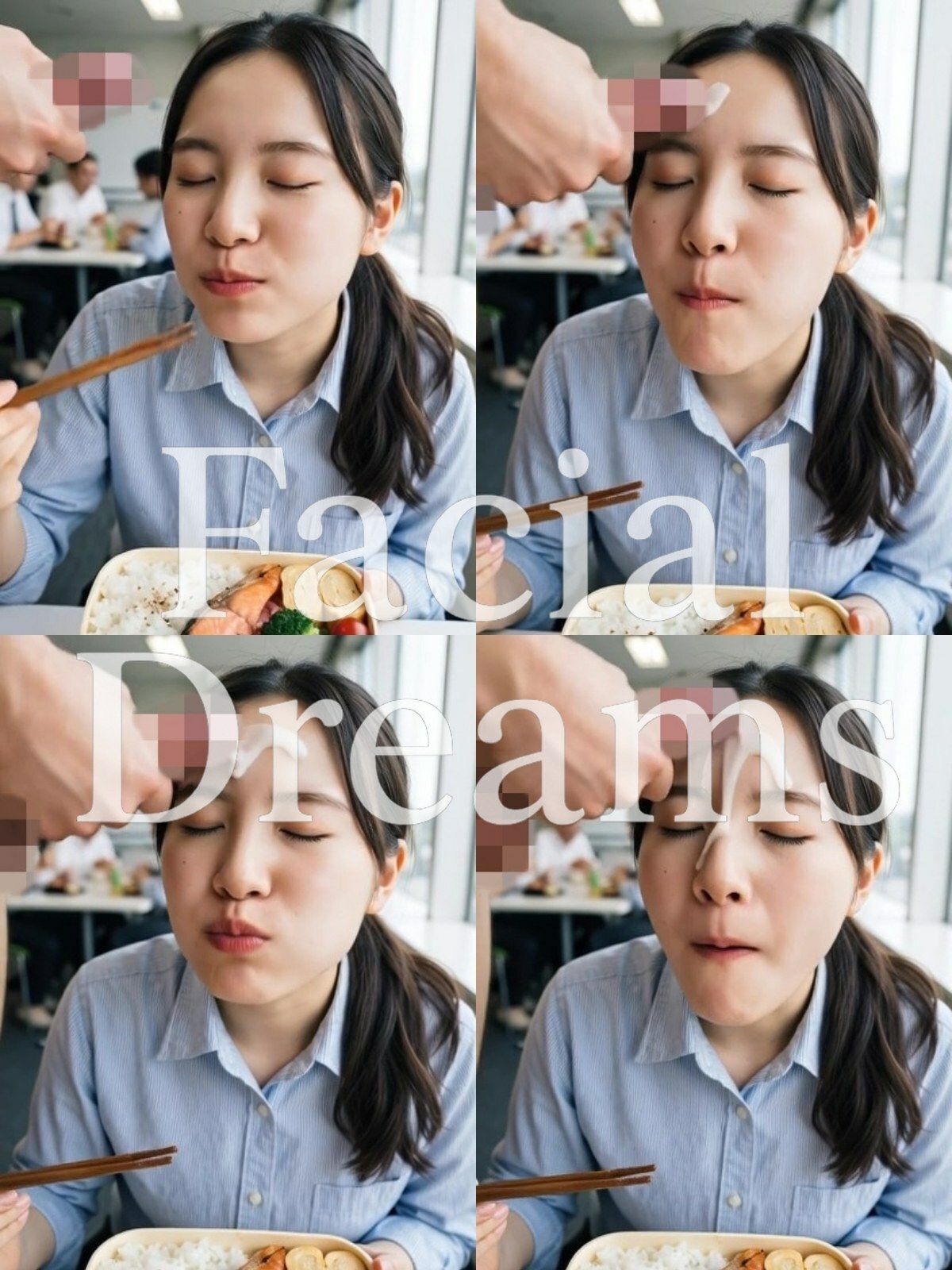 【顔射主義】Vol.8  食事編 33食分の顔射の瞬間を丁寧に描き出した写真集 Vol.8 画像2
