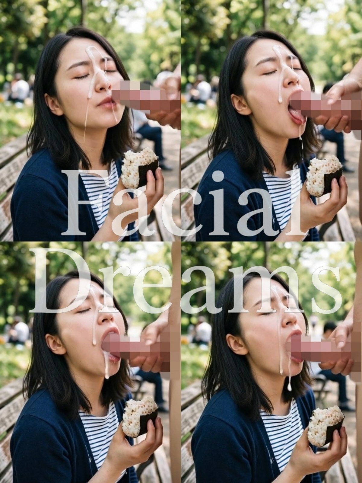 【顔射主義】Vol.8  食事編 33食分の顔射の瞬間を丁寧に描き出した写真集 Vol.8 画像8
