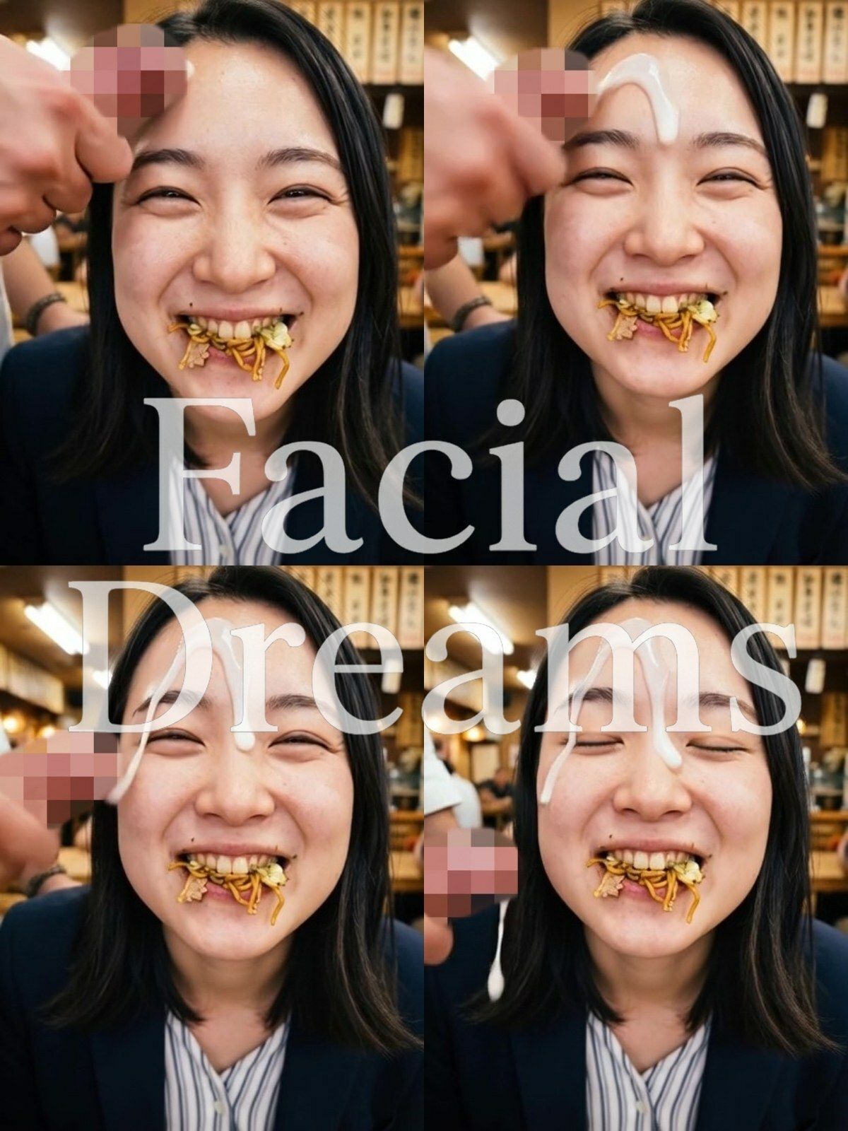 【顔射主義】Vol.8  食事編 33食分の顔射の瞬間を丁寧に描き出した写真集 Vol.8 画像10