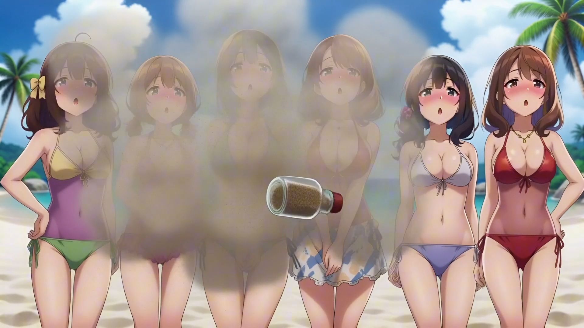 美奈さんのくしゃみ百合ハーレム！（MP4アニメ） / Mina’s Sneeze Yuri Harem！（MP4 Anime） 画像9