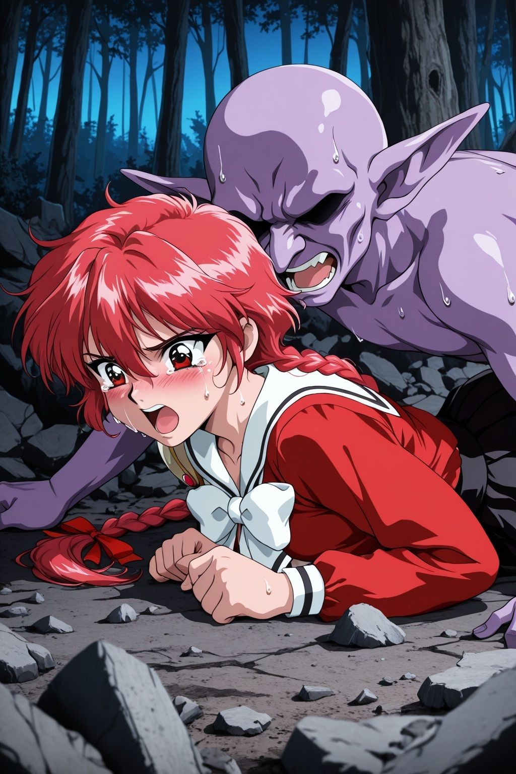 淫魔VS美少女ヒロイン〜獅○光の敗北〜 画像4