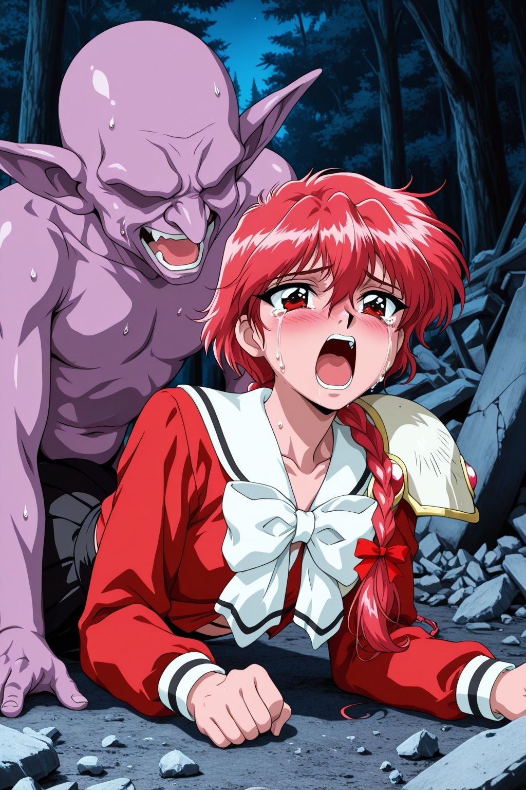 淫魔VS美少女ヒロイン〜獅○光の敗北〜 画像5