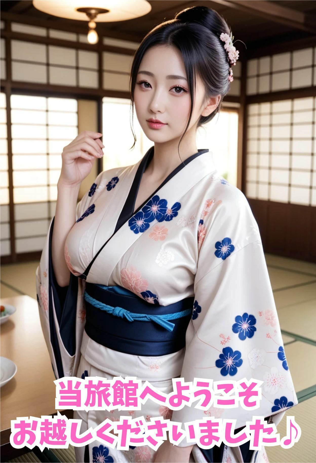 巨乳若女将の密着おま〇こ接待 200枚完全収録+おまけ動画6本 画像1