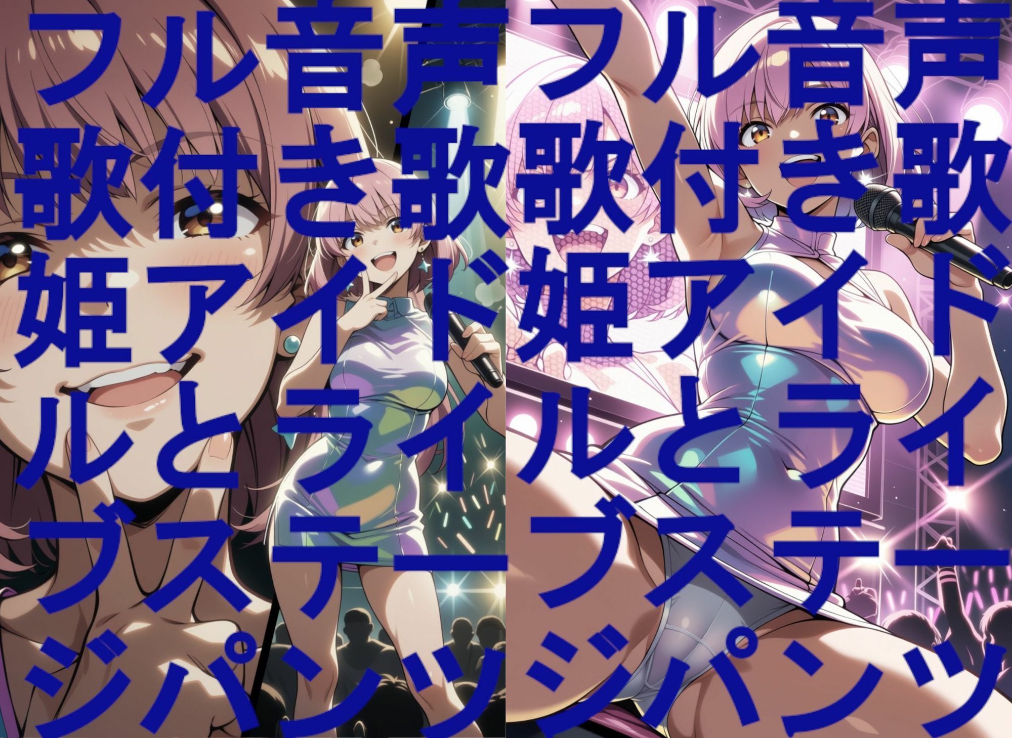 【超美麗動画の歌付き。歌音声付き。】アイドルの歌姫とライブステージでパンツとエッチ(高画質版) サンプル8