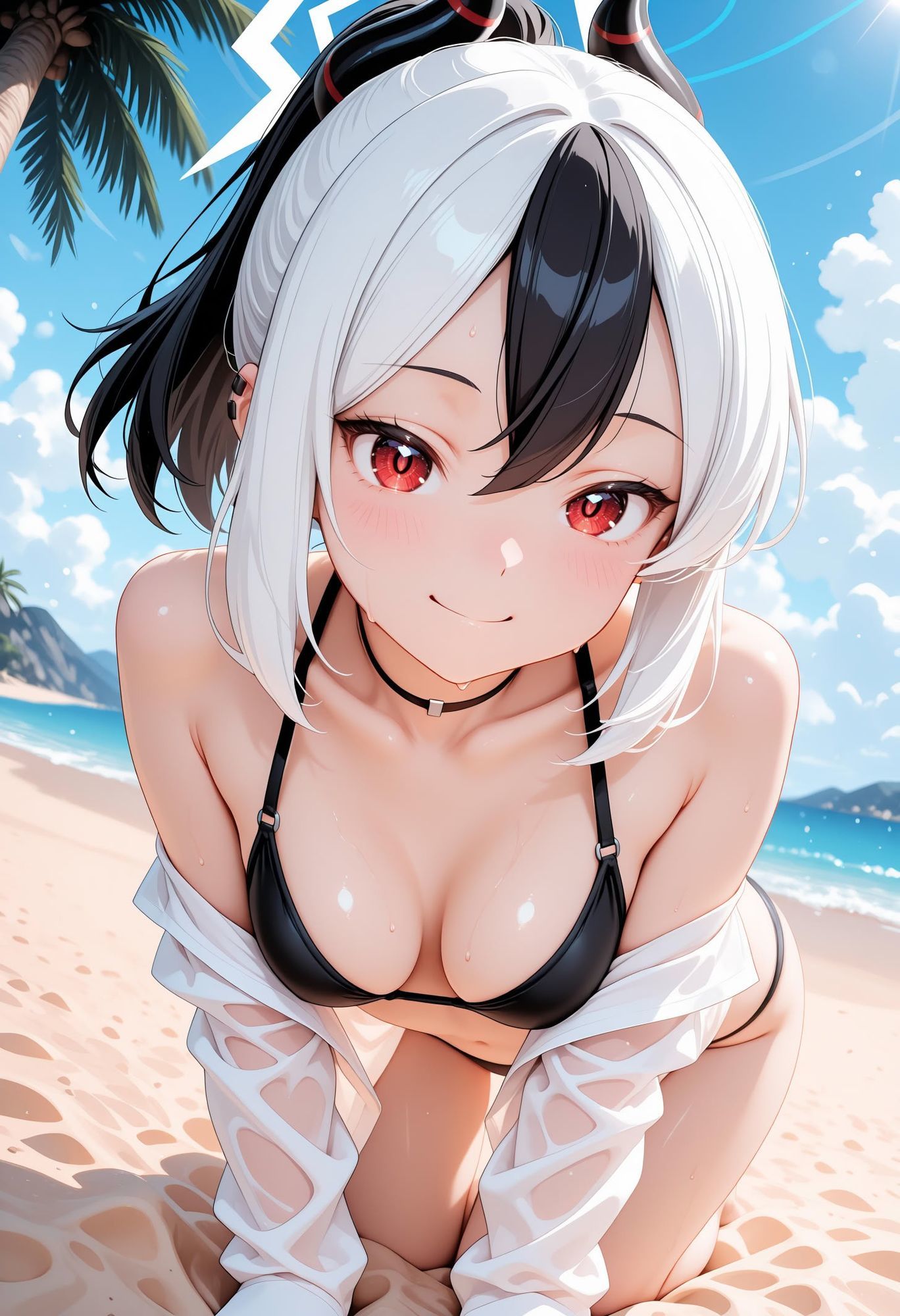 催●@渚物語 〜ブル〇カ 鬼〇カヨコ編〜 海水浴で賑わう常夏のビーチ、そして蘇るあの日の悪夢 画像1