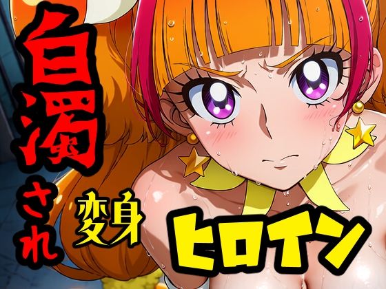 白濁され変身ヒロインの表紙