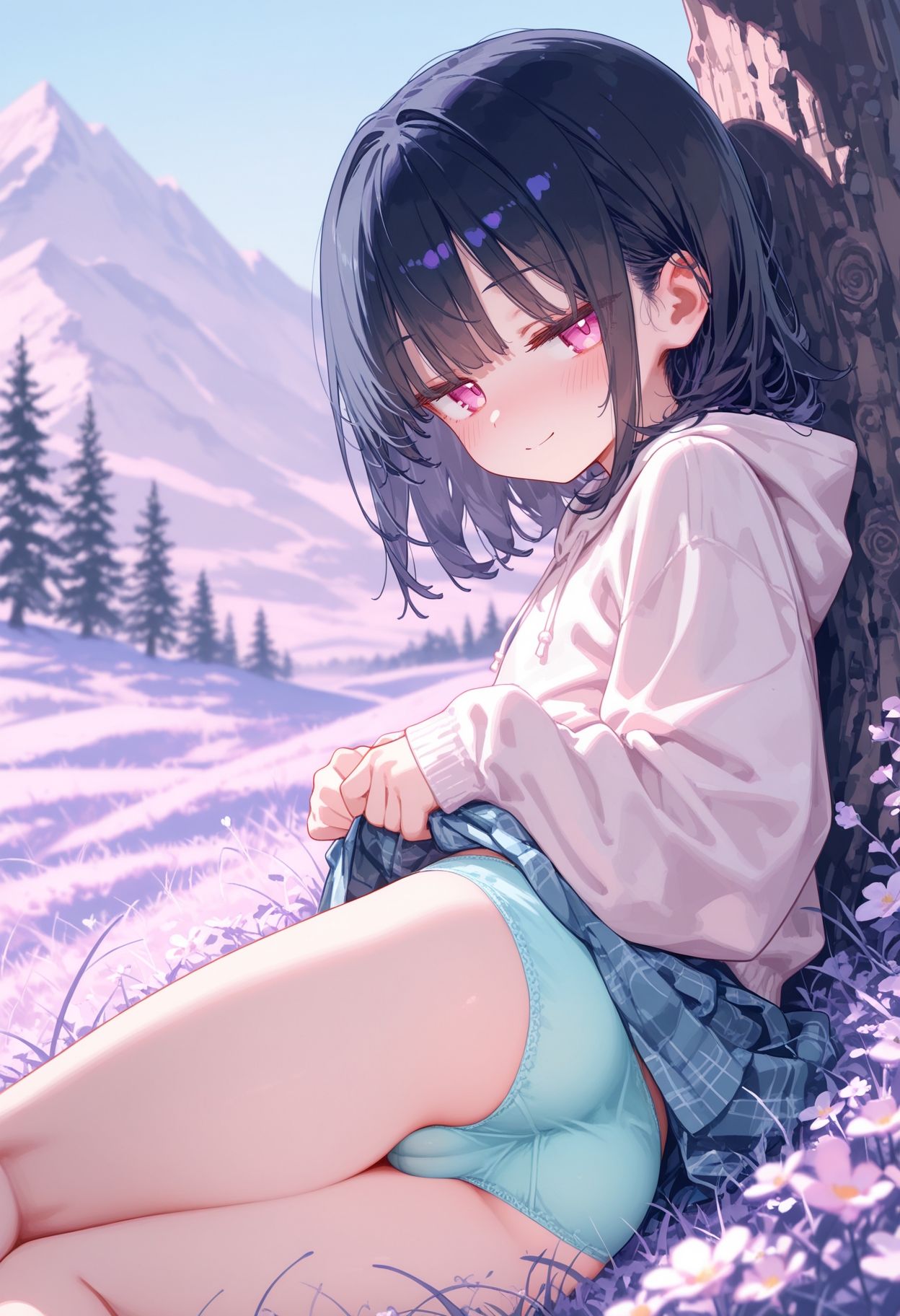 おんなのこがたくしあげるだけ3 サンプル画像4