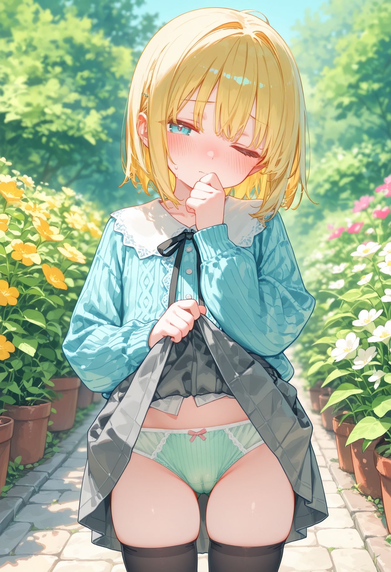おんなのこがたくしあげるだけ3 サンプル画像5
