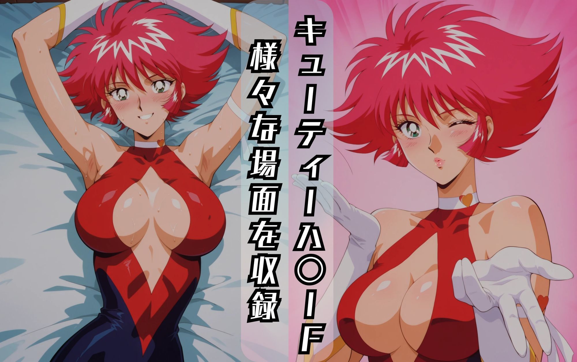 キューティーハ〇ーFのエッチな日々