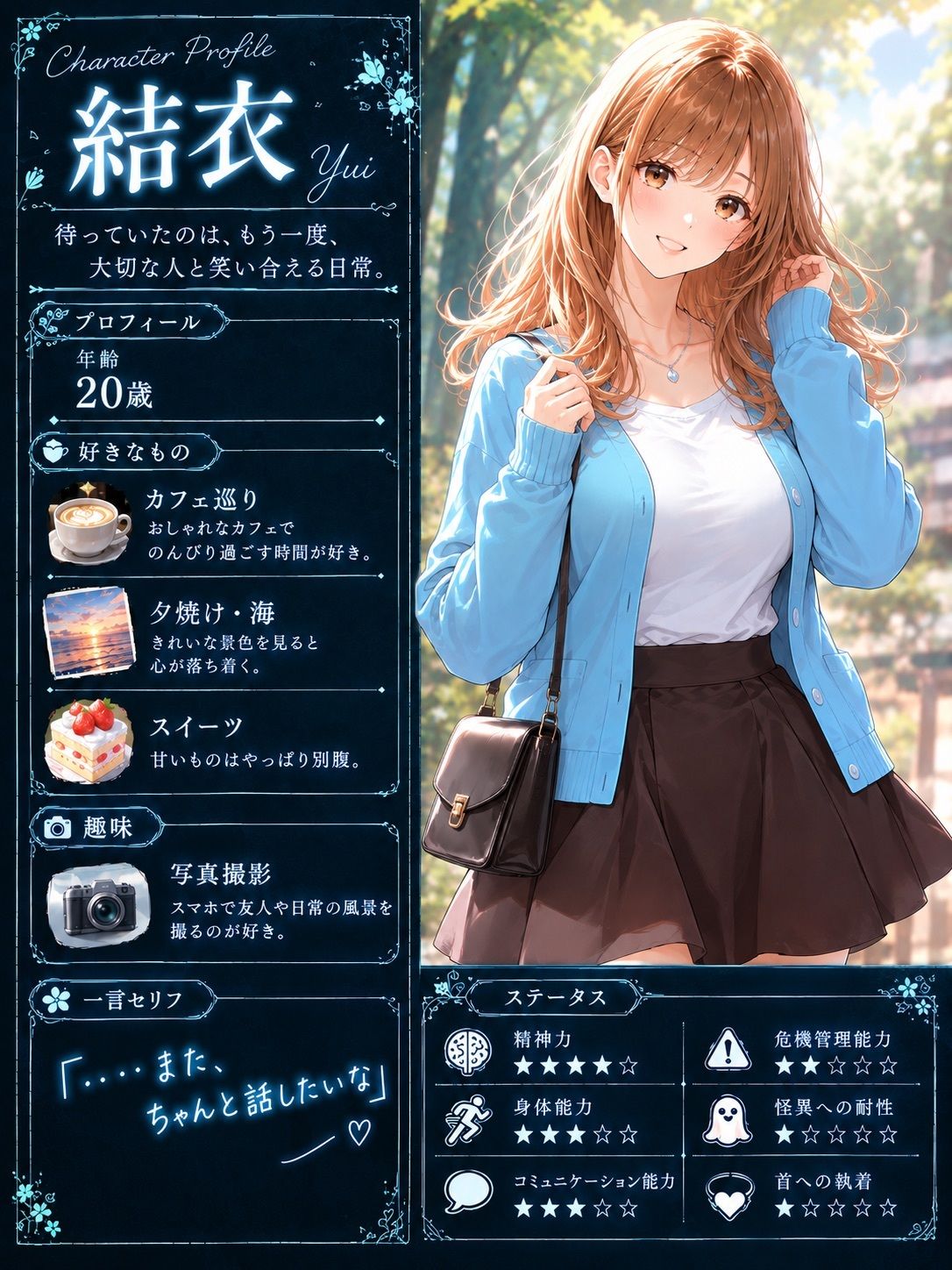 【ストーリー×イラスト｜ストーリー版】夕凪-女子大生、待ち続ける幽霊に呼吸を奪われる廃駅-【ニーソックス/首絞め/絶対領域/美少女】 画像2