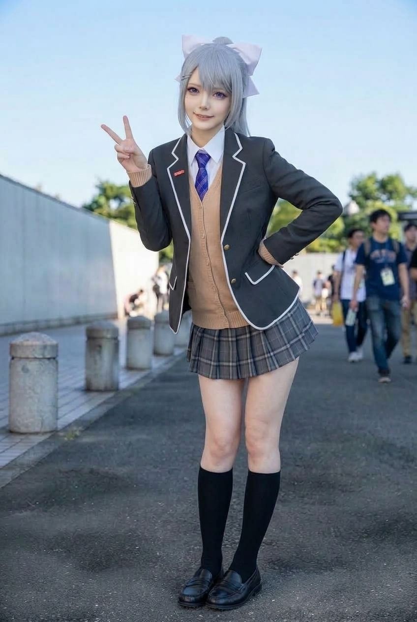 【脱衣コス】樋〇楓/に〇さんじ コスプレ 写真集 グラビア 画像2